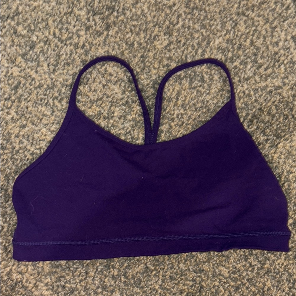 Purple Sports Bra